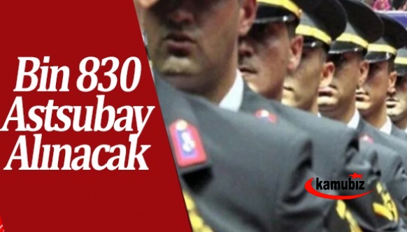 Türk Silahlı Kuvvetleri KPSS ile bin 830 astsubay alacak