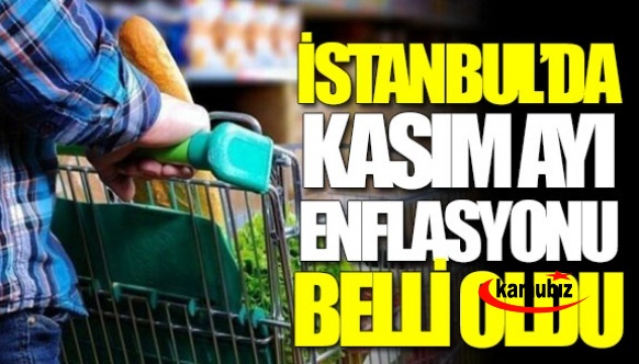 İstanbul Ticaret Odası (İDO) kasım ayı enflasyonu açıkladı