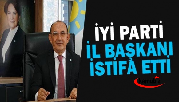 İYİ Parti İl Başkanı Mehmet Başaran, soruşturma nedeniyle istifa etti