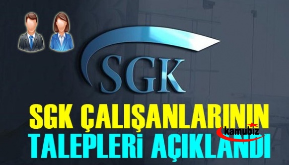 Genel Başkan Yusuf Yazgan, SGK çalışanlarının taleplerini açıkladı