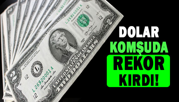 Dolar kuru komşu ülkede rekor kırdı: Ülke parası resmen çöktü
