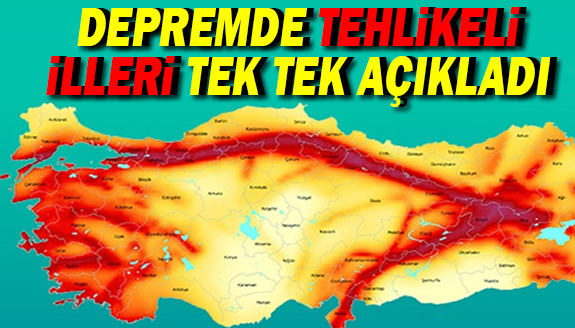 MTA DİRİ FAY HARİTASI (GÜNCELLENMİŞ-2024): İşte Türkiye'de deprem riski olan iller!