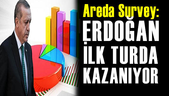 Areda Survey: Erdoğan ilk turda kazanıyor