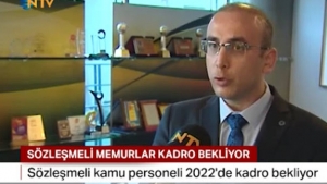 Kamuda süresiz sözleşmeli personel 2022 de kadro bekliyor -VİDEO