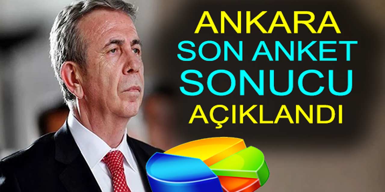 Mansur Yavaş'ın Ankara'da oy oranı açıklandı!