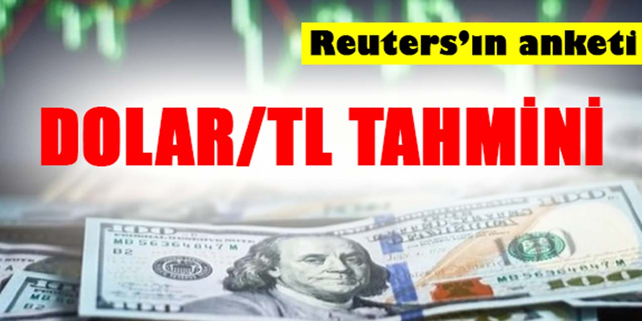 Reuters’tan çarpıcı dolar/TL tahmini