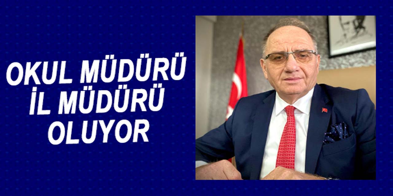 Okul müdürü Sadri Karaömeroğlu, il müdürü oluyor!