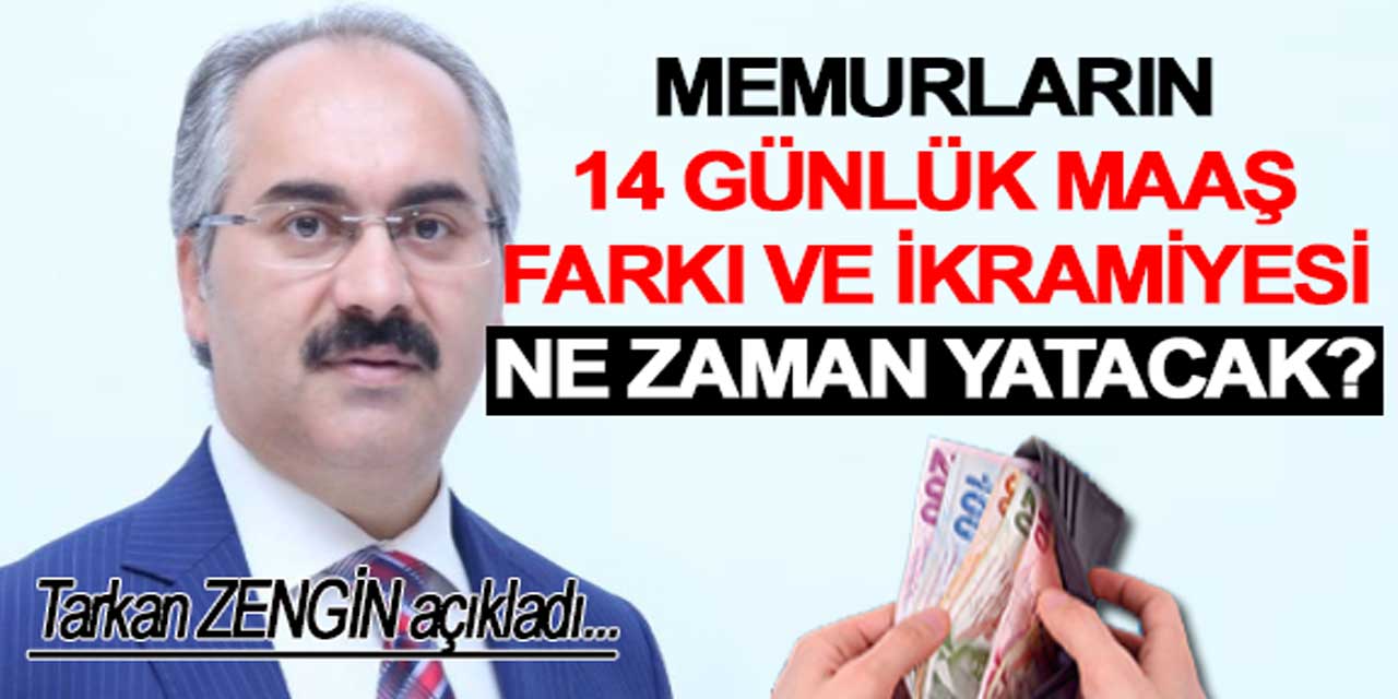 Uzman isim TRT'de açıkladı: Memurların 14 günlük maaş farkı ve ikramiyesi ne zaman ödenecek?