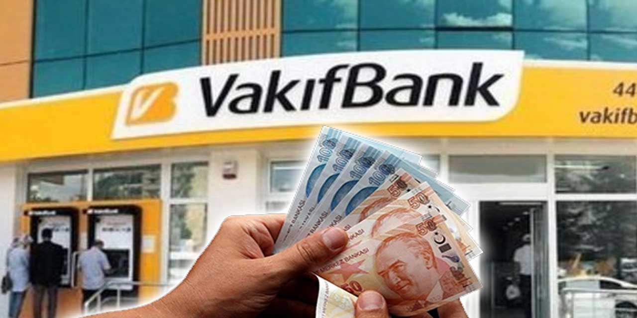 Vakıfbank 3 ay ERTELEMELİ 125.000 TL ihtiyaç kredisi duyurdu
