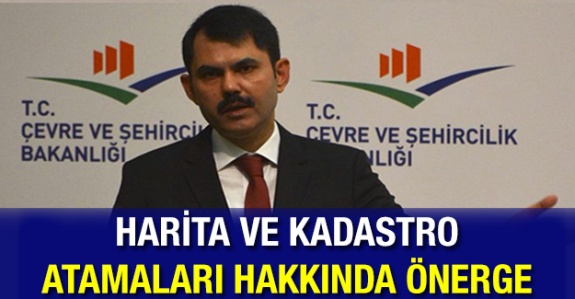 Harita ve Kadastro Teknikeri Atamaları Çevre ve Şehircilik Bakanı Murat Kurum'a soruldu
