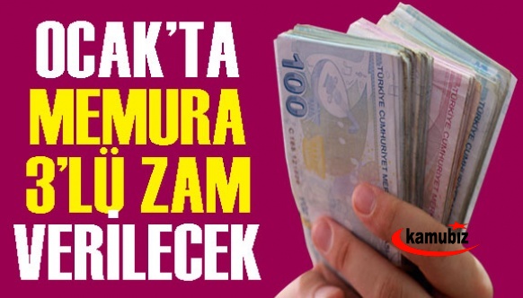 Sabah Gazetesi Açıkladı! Ocakta Memura 3lü Zam Verilecek!