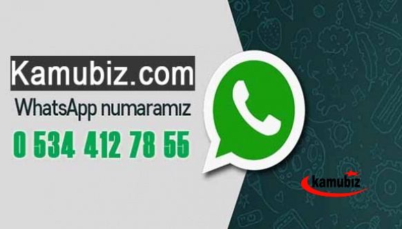 Kamubiz.com WhatsApp: 0534 412 78 55 on Twitter: 